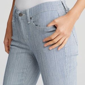 NWT Stripe Stretch Slim BF Jeans - Eileen Fisher